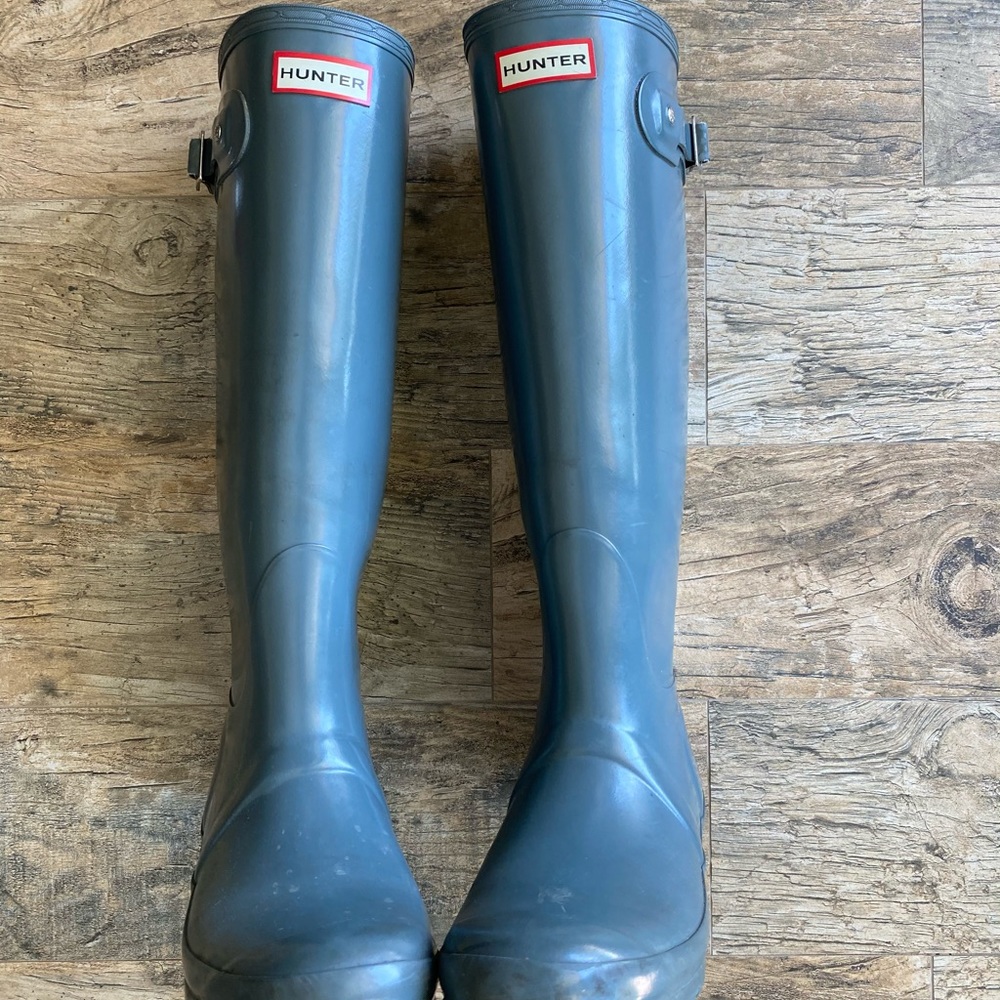 Hunter rubber boots